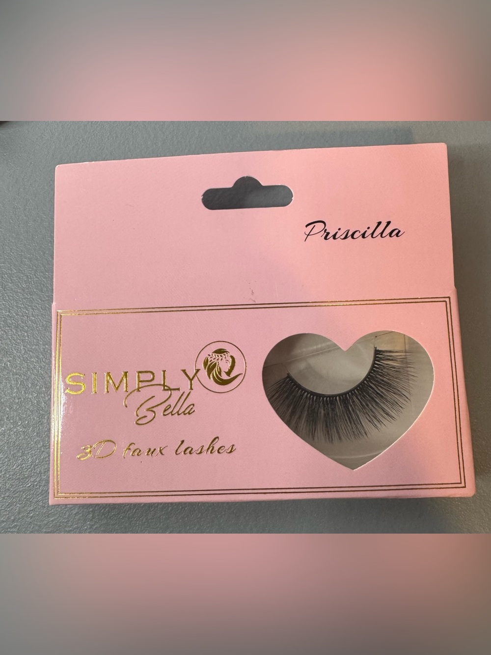 Simply Belle Pink Priscilla 3D Faux Lashes dramatic